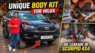 Most Unique Body Kit for Hilux | Oil Leakage in Scorpio 4X4