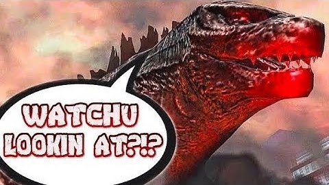 If Kaiju Could Talk in Godzilla: Strike Zone