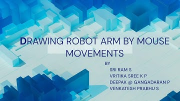 Drawing Robot Arm by Mouse Movements
