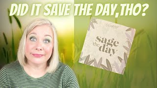First impressions of the Colourpop Sage The Day palette! What's coming up on my channel!