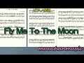 Fly me to the moon  ピアノ楽譜