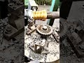 Worm Gear Cutting Process – So Satisfying! 😲⚙️