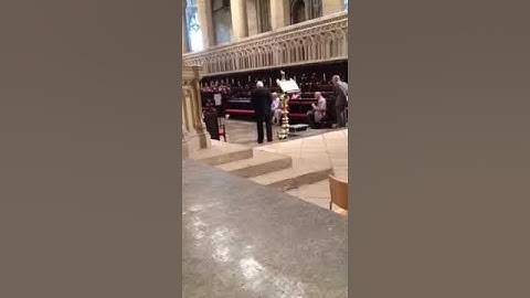 Thumbnail of Evensong Canterbury Cathedral II 06/2015