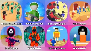 イカゲーム3D、刑務所サバイバル、タップチャレンジ、レッドライトスナイパー、ミングルチャレンジ、456イカゲーム screenshot 2