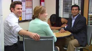 The Office season 8 bloopers(Jealous Ryan)||Basically the same thing.Season 8, Episode 21-Angry Andy