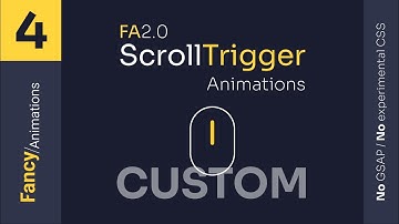 Custom ScrollTrigger Animations - Bricks Builder - FA2 0