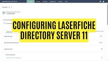 How-to Configure Laserfiche Directory Server 11
