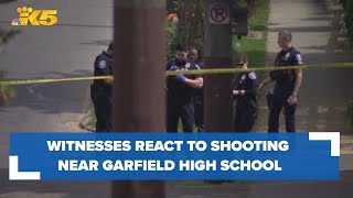 'It's not safe': Witnesses react to shooting blocks from Garfield High School by KING 5 Seattle 855 views 2 hours ago 2 minutes, 17 seconds