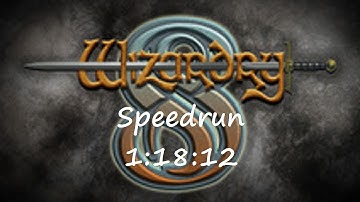 Wizardry 8 expert Any% speedrun (1:18:12) with commentary