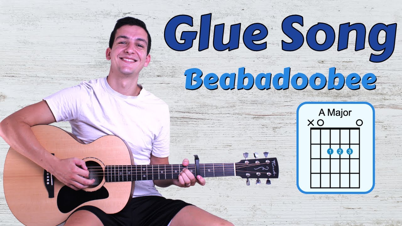 How to play Glue Song (Beabadoobee) Guitar Lesson and Chords YouTube