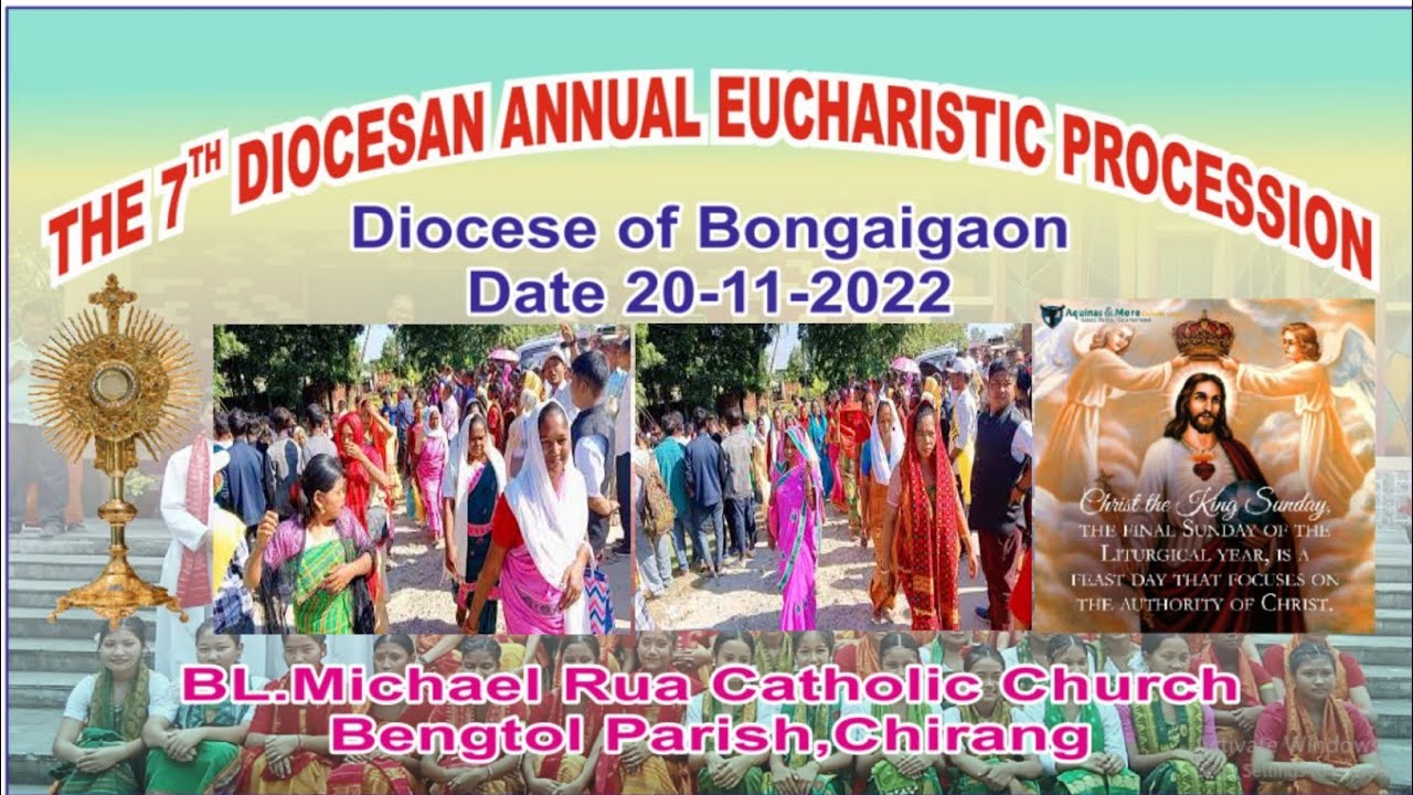 Bl.Michael Rua Catholic Church Bengtol Parish ll Participation of the ...