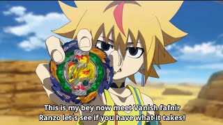 Beyblade Burst DB Dynamite Battle Episode 9 「English Sub」 - Vanish fafnir screenshot 2