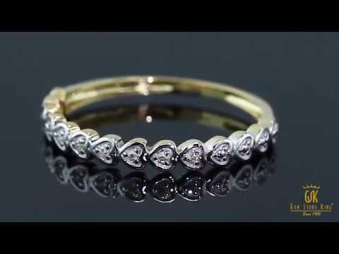 18k-solid-yellow-gold-natural-white-diamond-heart-shape-ladies-anniversary-wedding-band