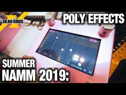 Summer NAMM 2019 - Poly Effects' New DIGIT Pedal | GEAR GODS