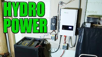 Micro Hydro Electronics - Charge Controller - battery - Inverter