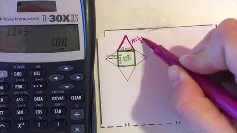Surface Area of a Rectangular Pyramid
