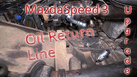 Aftermarket Oil Return Line On A MaxdaSpeed3 // New Logo Reveal // Give away Bonus clip
