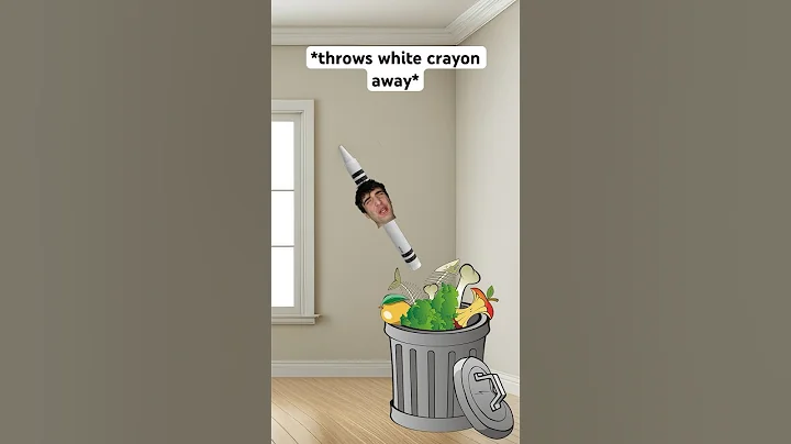 When You Never Use The White Crayon #shorts #relatable