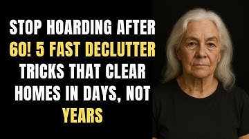 Stop Hoarding After 60! 5 Fast Declutter Tricks That Clear Homes in Days, Not Years