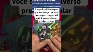 A ESPIRITUALIDADE QUER TE FALAR #tarot #tarôterapêutico