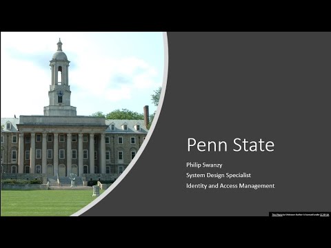 Penn State's Identity Switch to Azure SSO MHEC  11