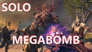 SOLO Defeating a MEGABOMB in MWZ Tier 3! MW3 Zombies 🧟 Most Firepower (Killing a Mega Abomination)☢️