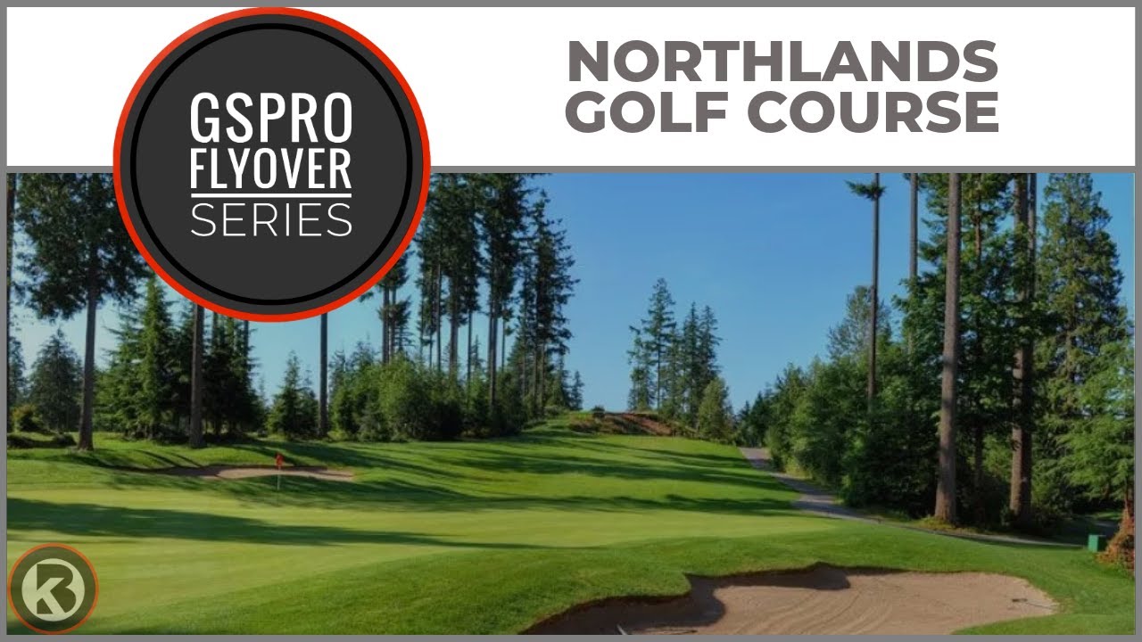 Пролёт трассы GSPro — Northlands GC — разработано JPruitt10