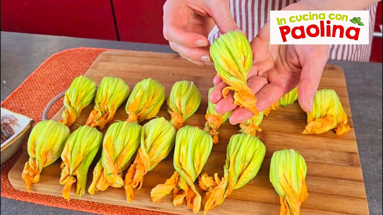 ЗАПЕЧЕННЫЕ ЦВЕТКИ КАБАЧКА. 2 рецепта, которые нельзя пропустить! Быстро и просто экономит ужин