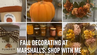 	SHOP WITH ME! Fall Decorating at MARSHALL’S 2025! Cozy autumn finds for your home! 