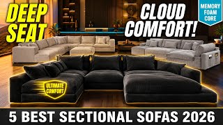 Top 5 Best Luxury Sectional Sofas with Built-In Recliners & USB Charging Ports 2026