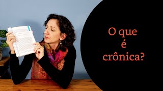 O que é a crônica literária?