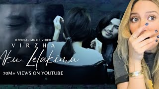 An emotional Reaction to VIRZHA “Aku Lelakimu”   | Luar Biasa!