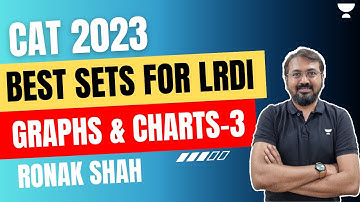 Best sets of LRDI | Graphs & Charts | Part-3 | CAT 2023 | Ronak Shah | Unacademy CAT