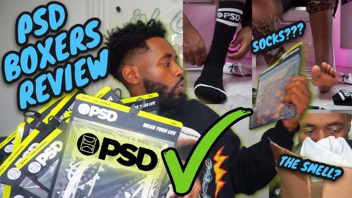 PSD UNDERWEARUnboxing, Review & Try ON 