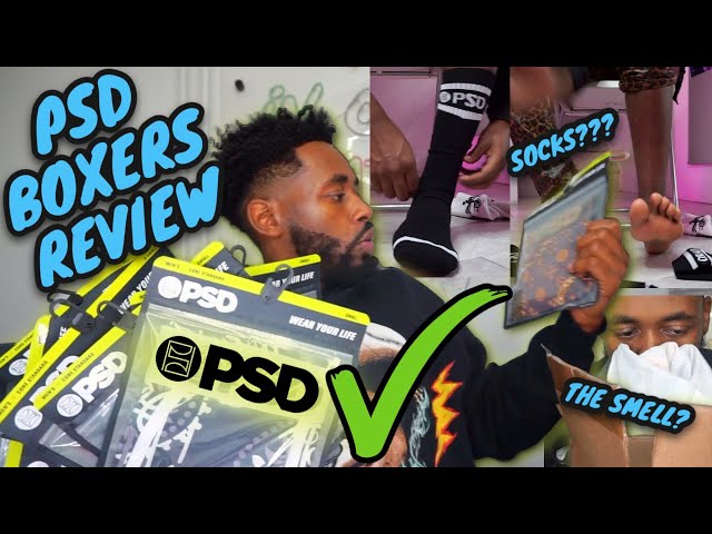 PSD UNDERWEAR & SOCKUnboxing, Review & Try ON 