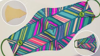 Face Mask Sewing Tutorial | How to Make a Face Mask with Filter Pocket & Nose Wire | Easy Tutorial