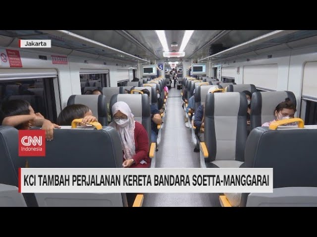 KCI Tambah Perjalanan Kereta Bandara Soetta-Manggarai