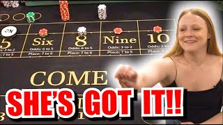 🔥SHARP SKILLS🔥 30 Roll Craps Challenge - WIN BIG or BUST #415