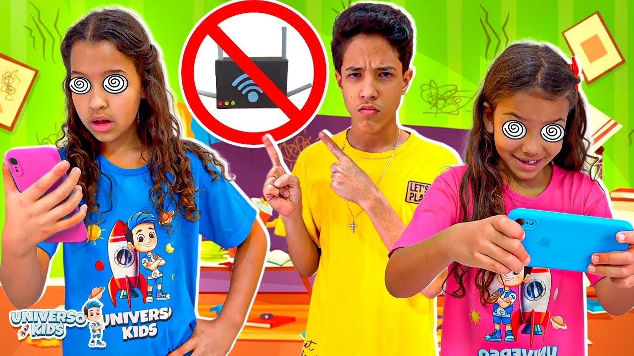 Henrique no Desafio Sem Wi-Fi! 🌟 Aprendendo a Serem Responsáveis e Ajudar em Casa!