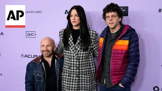 Jesse Eisenberg and Riley Keough summon Sasquatch at Sundance Film Festival