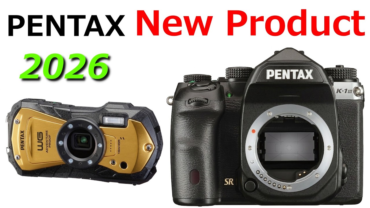 Breaking News] Pentax to Release New Compact Digital Camera and