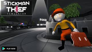 New Stickman Thief Simulator Game play Trailer 2020 screenshot 1