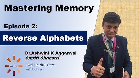 🔥 How to Recite Alphabets in Reverse order from Memory! Memory Trick Explained!