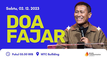DOA FAJAR ONSITE | Sabtu, 02/12/2023 | Pkl 05.00 WIB | GBI WTC Serpong