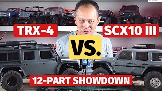 RTR Axial SCX10 III vs. Traxxas TRX4  Best portal axle trail crawler ready to run shootout review