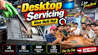 Complete Desktop Service Process 🔥 | Step-by-Step Practical Guide