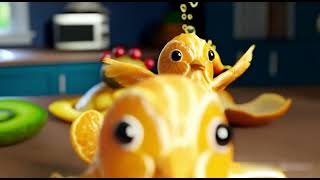This Orange Bird Can Fly