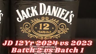 Jack Daniels 12 Year 2024 Batch 2. Is it Better than the Original?