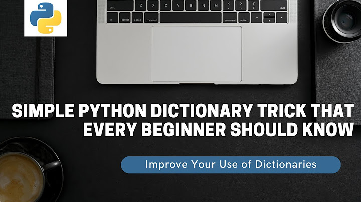 Cara menggunakan python dictionary speed