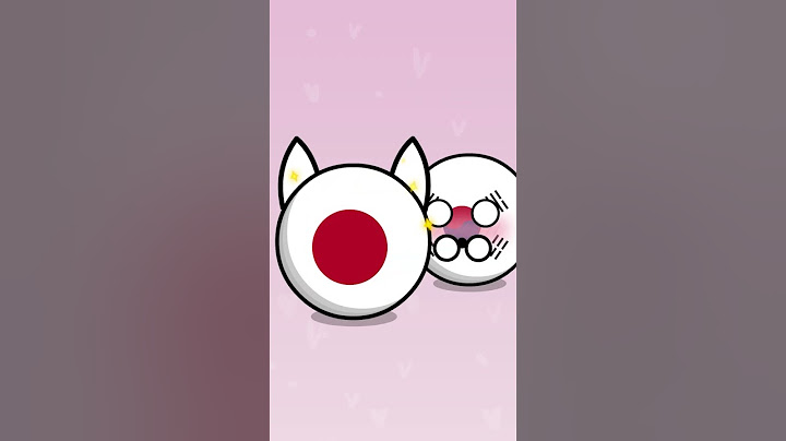 Korea Draws on Japan #countryballs